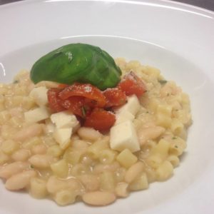 pasta e fagioli estiva