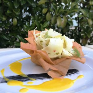 seppie e finocchio salsa papaccelle